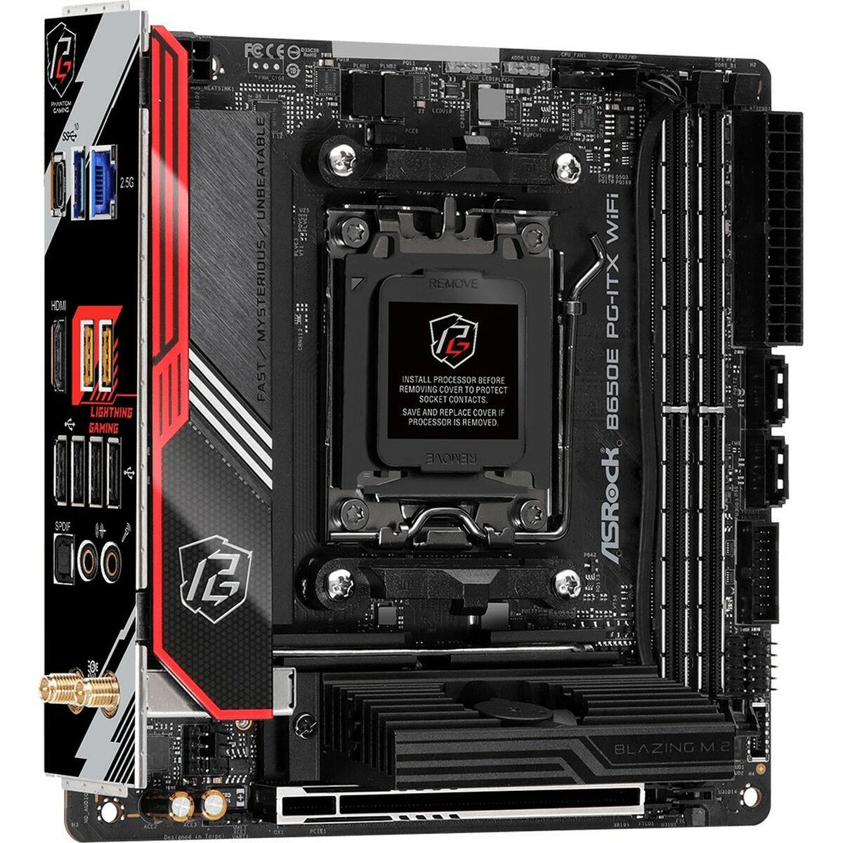 Placa Base ASRock B650E PG-ITX WIFI Intel Wi-Fi 6 AMD B650 AMD AM5