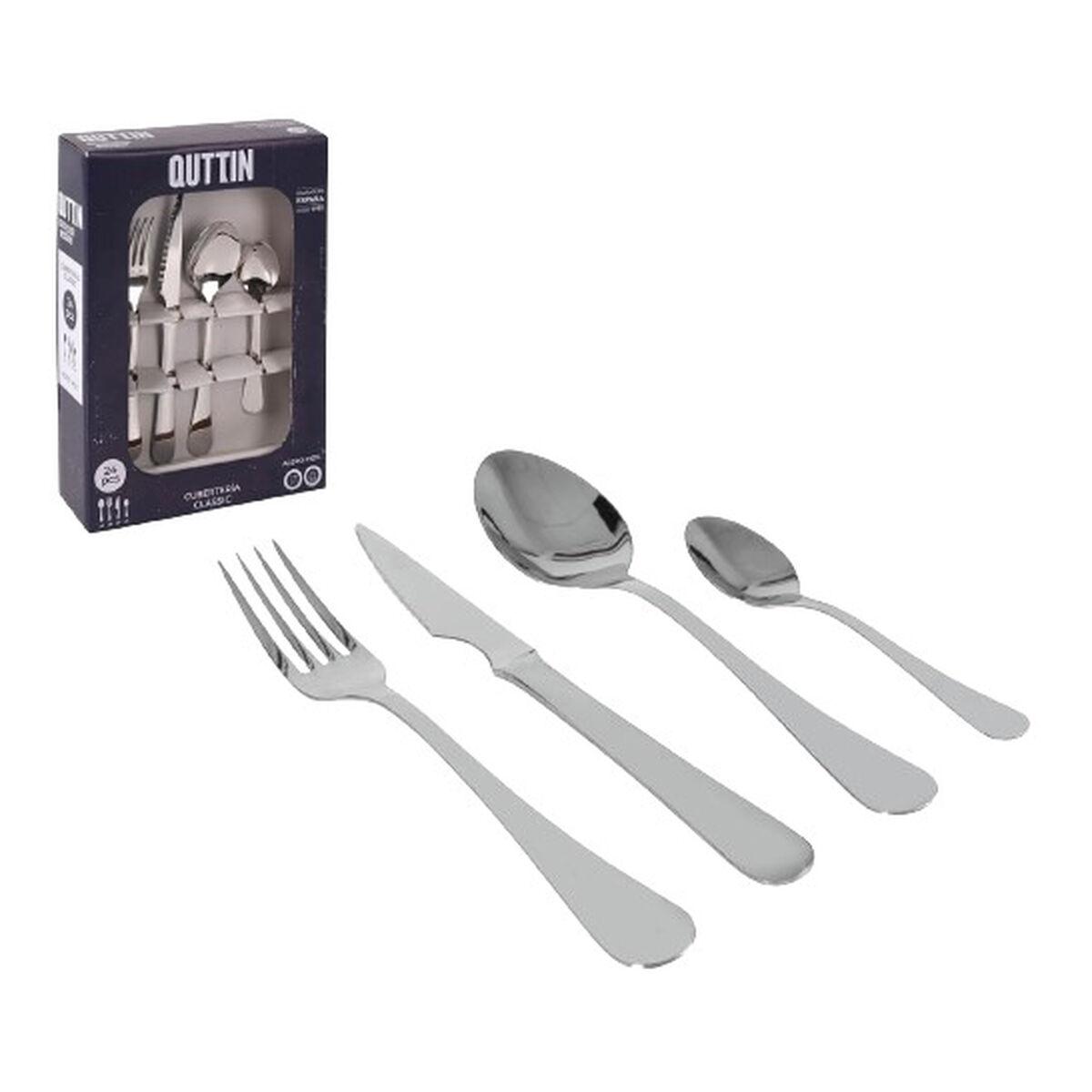 Set de Cubiertos Quttin Classic 24 Piezas