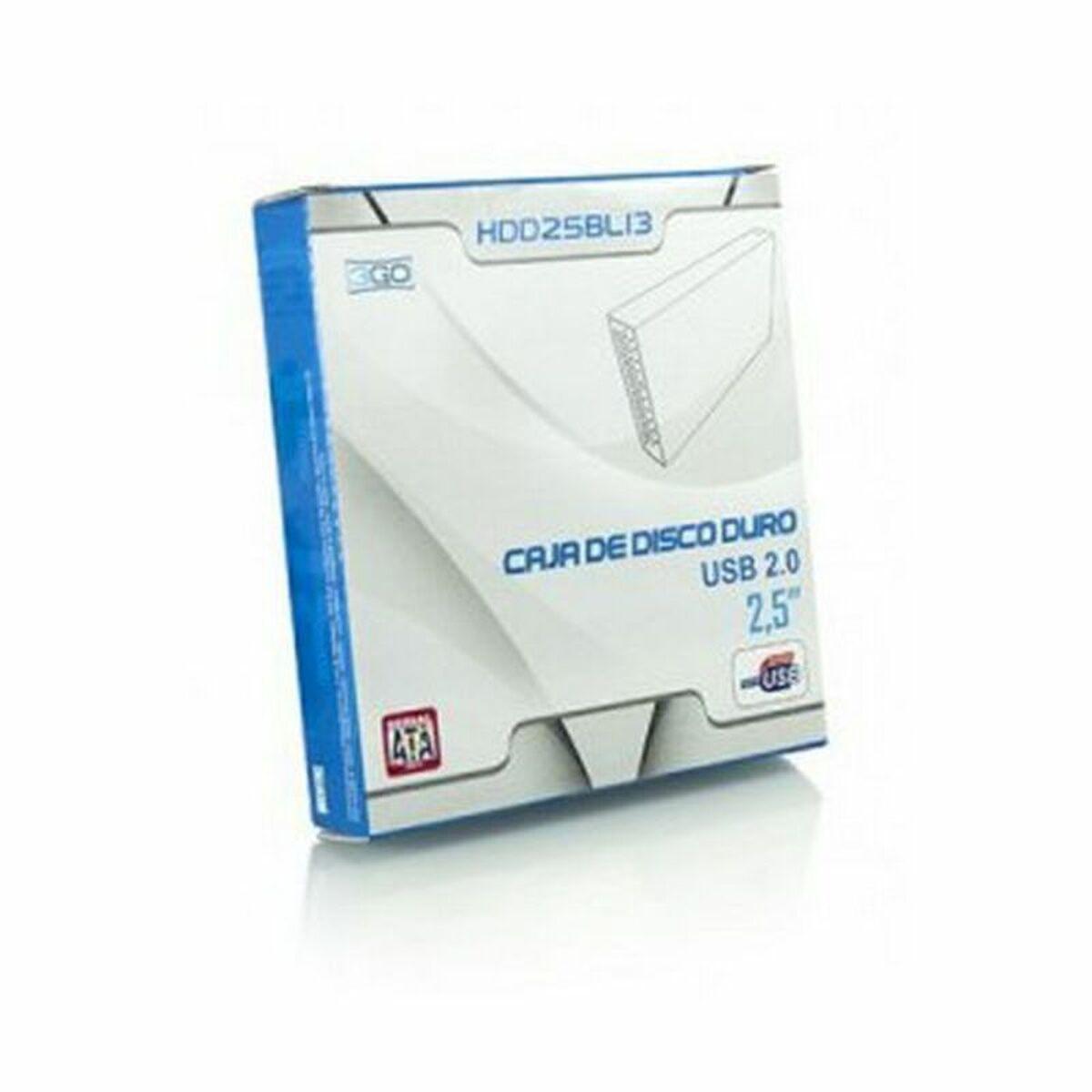 Caja Externa 3GO HDD25BL13 Azul 2,5