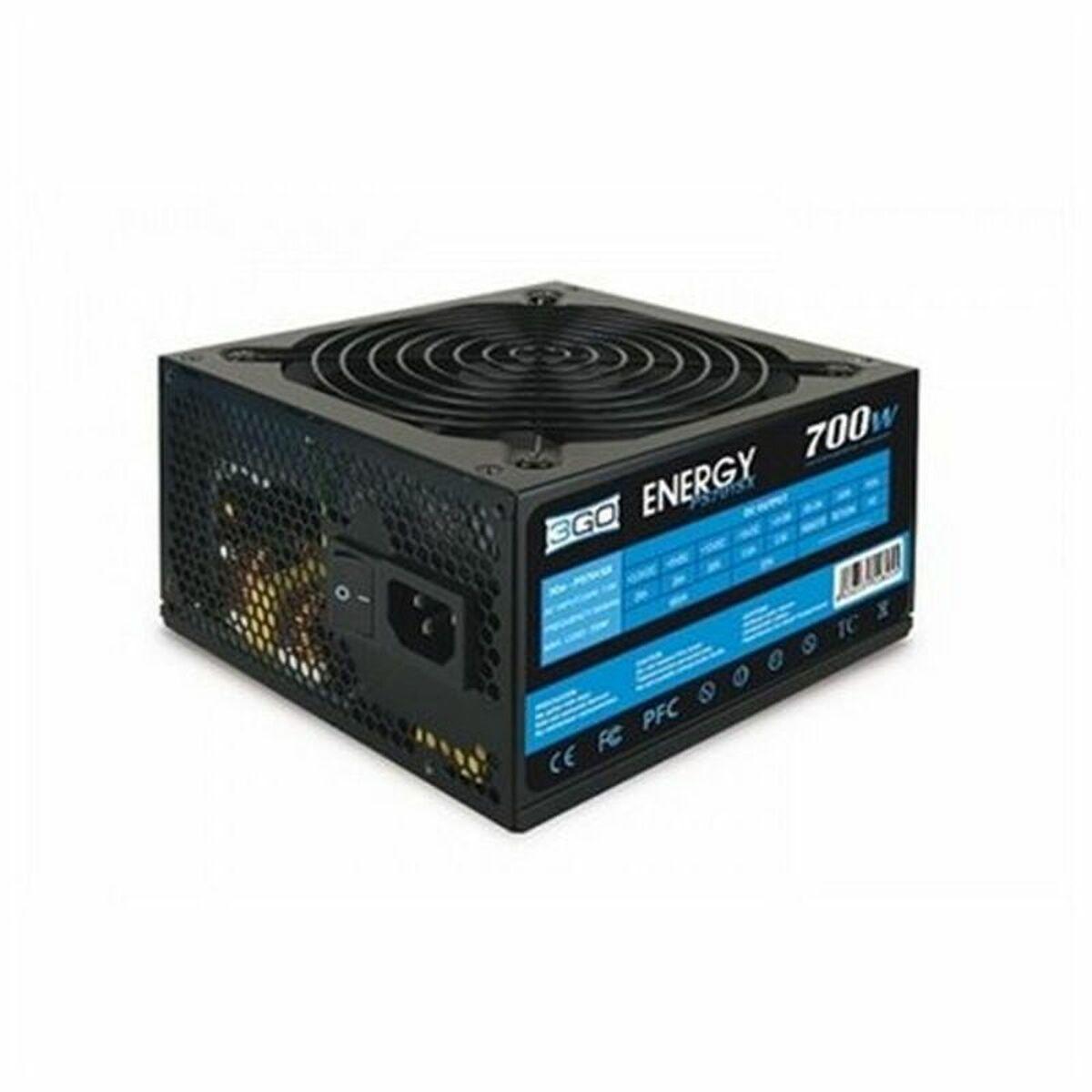Fuente de Alimentación 3GO PS701SX 700W 4 x SATA <20dB ATX 700 W