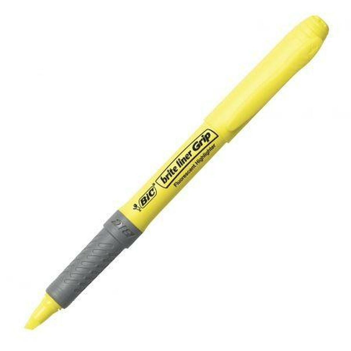 Marcador Fluorescente Bic 811935 Amarillo