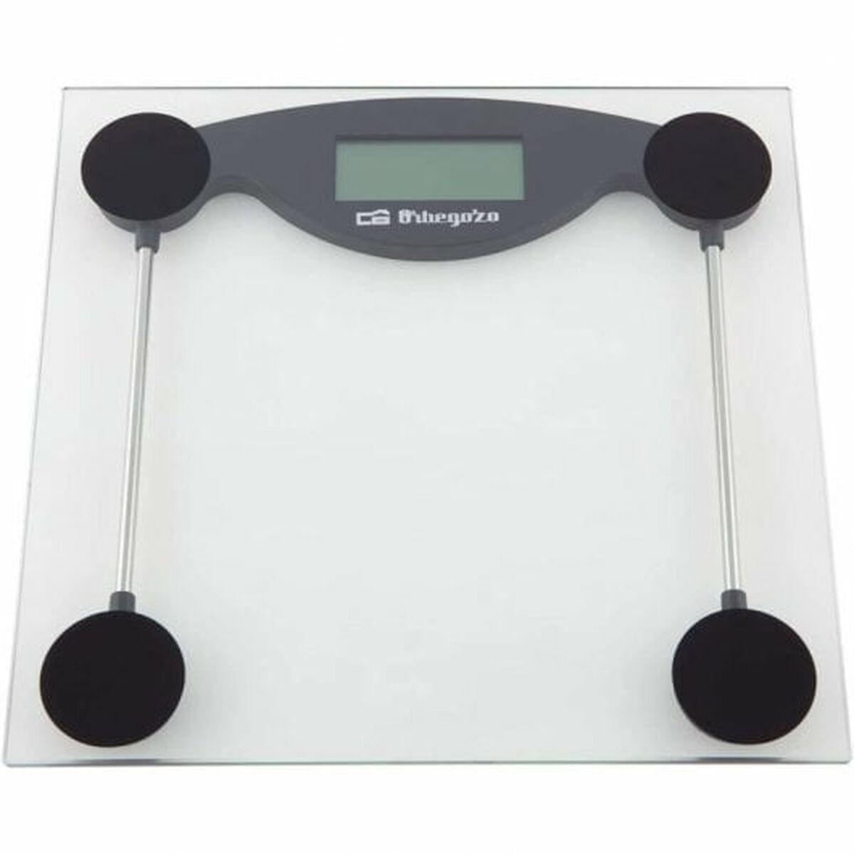 Báscula Digital de Baño Orbegozo 16229 Transparente Vidrio 150 kg (1 unidad)