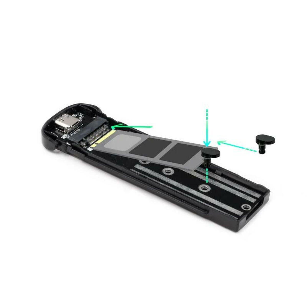 Caja Externa TooQ TQE-2201R Rojo