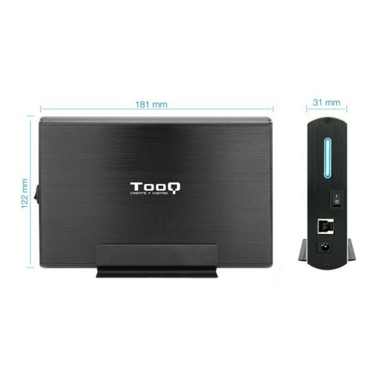 Funda Disco Duro TooQ TQE-3531B 3,5