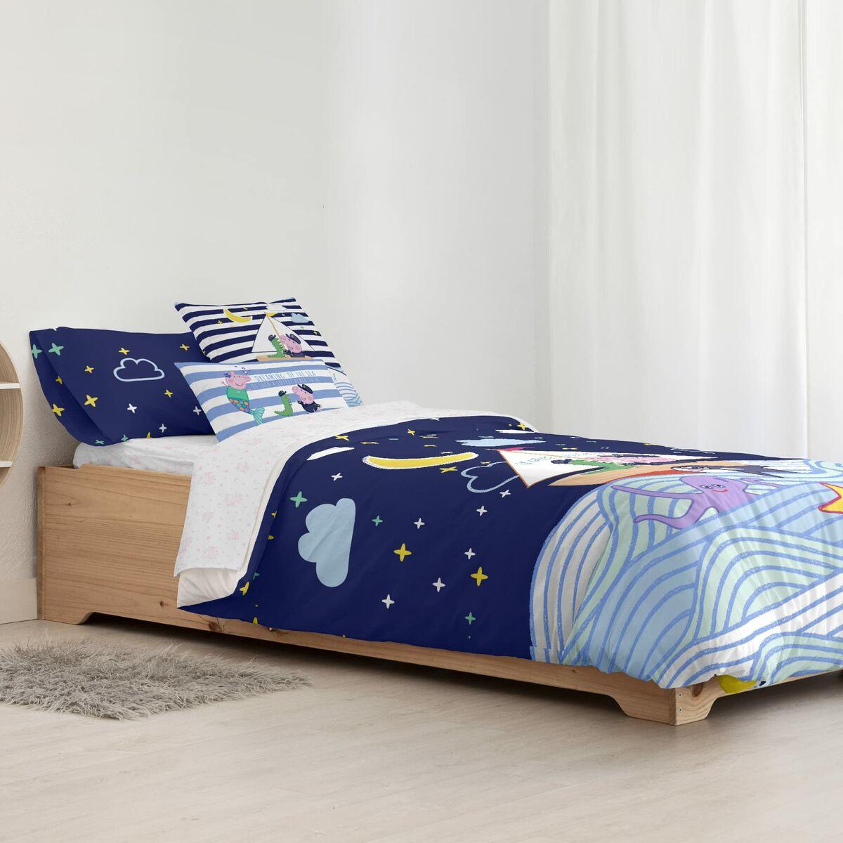 Funda Nórdica Bella Ciao Sea Multicolor 175 Hilos 155 x 220 cm