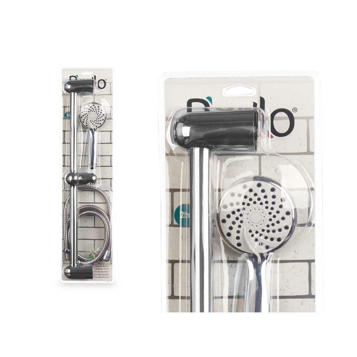 Set de Ducha Berilo 168 Blanco Plateado Metal