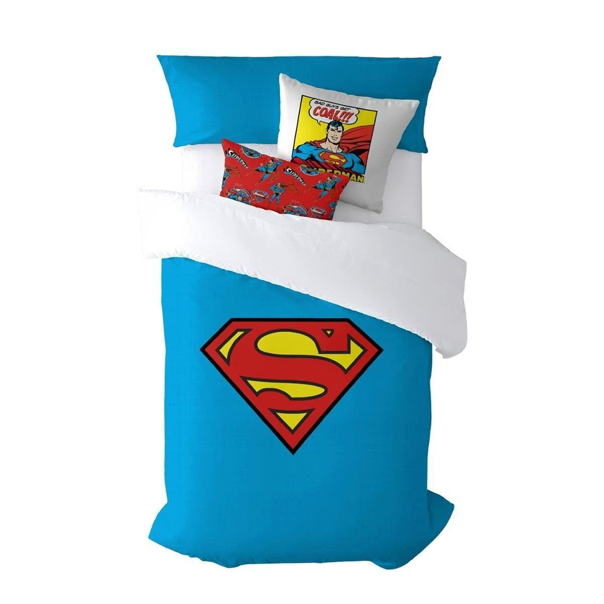 Funda Nórdica Superman Superman Multicolor 175 Hilos 260 x 240 cm