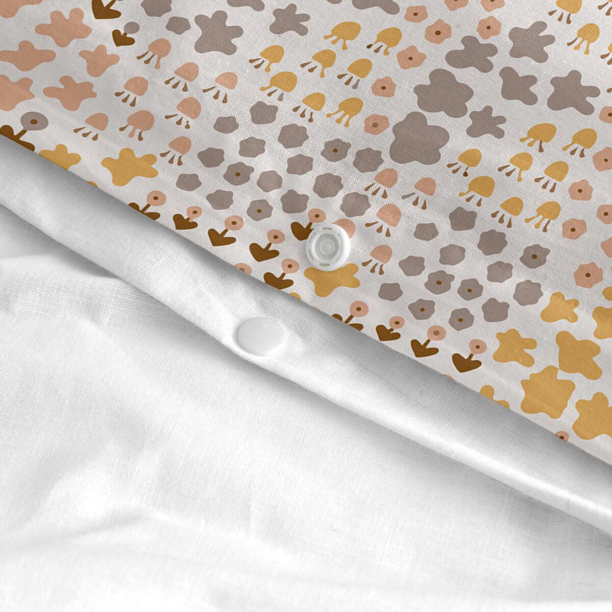 Juego de funda nórdica HappyFriday Mini Autumn Multicolor Cama de 105 2 Piezas