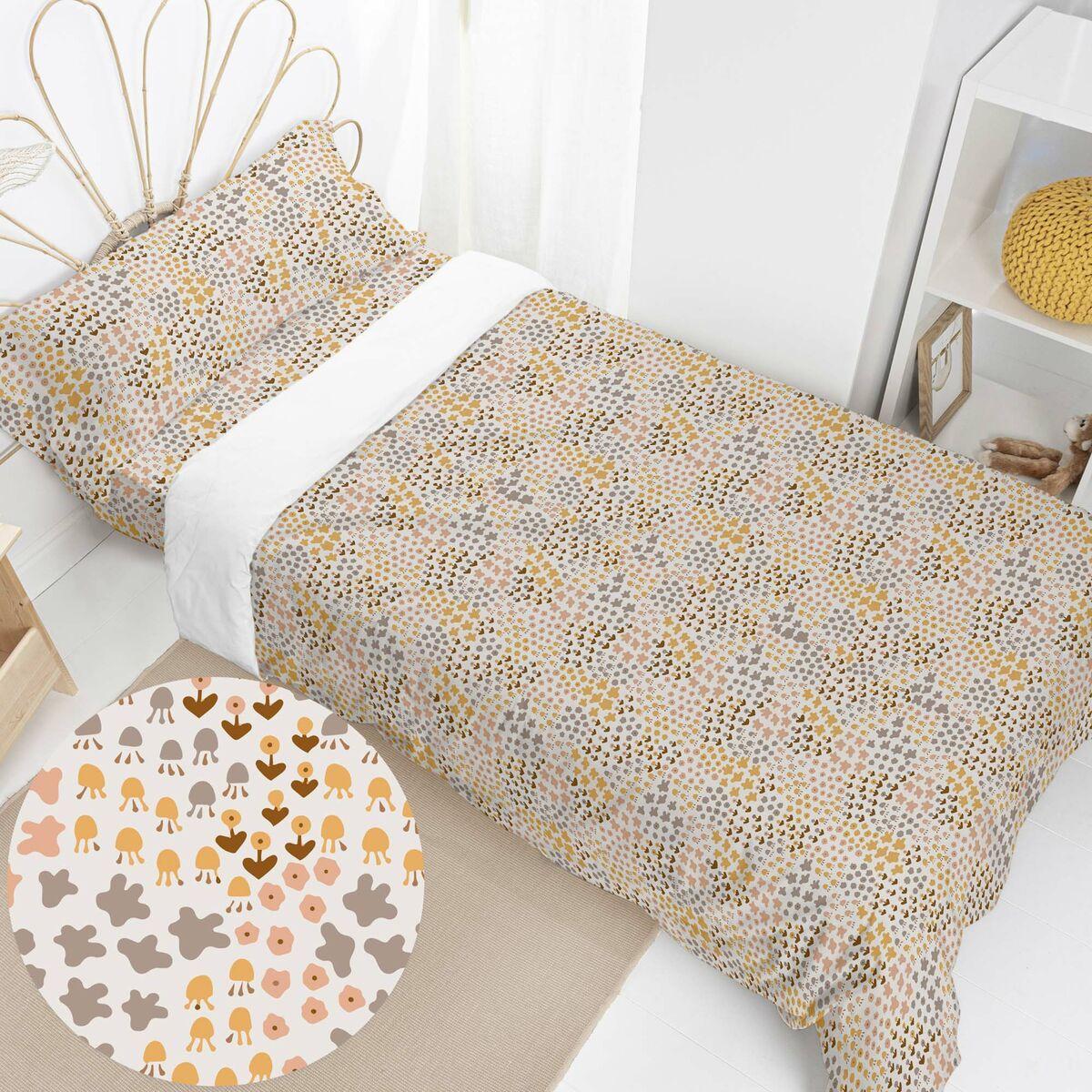 Juego de funda nórdica HappyFriday Mini Autumn Multicolor Cama de 105 2 Piezas