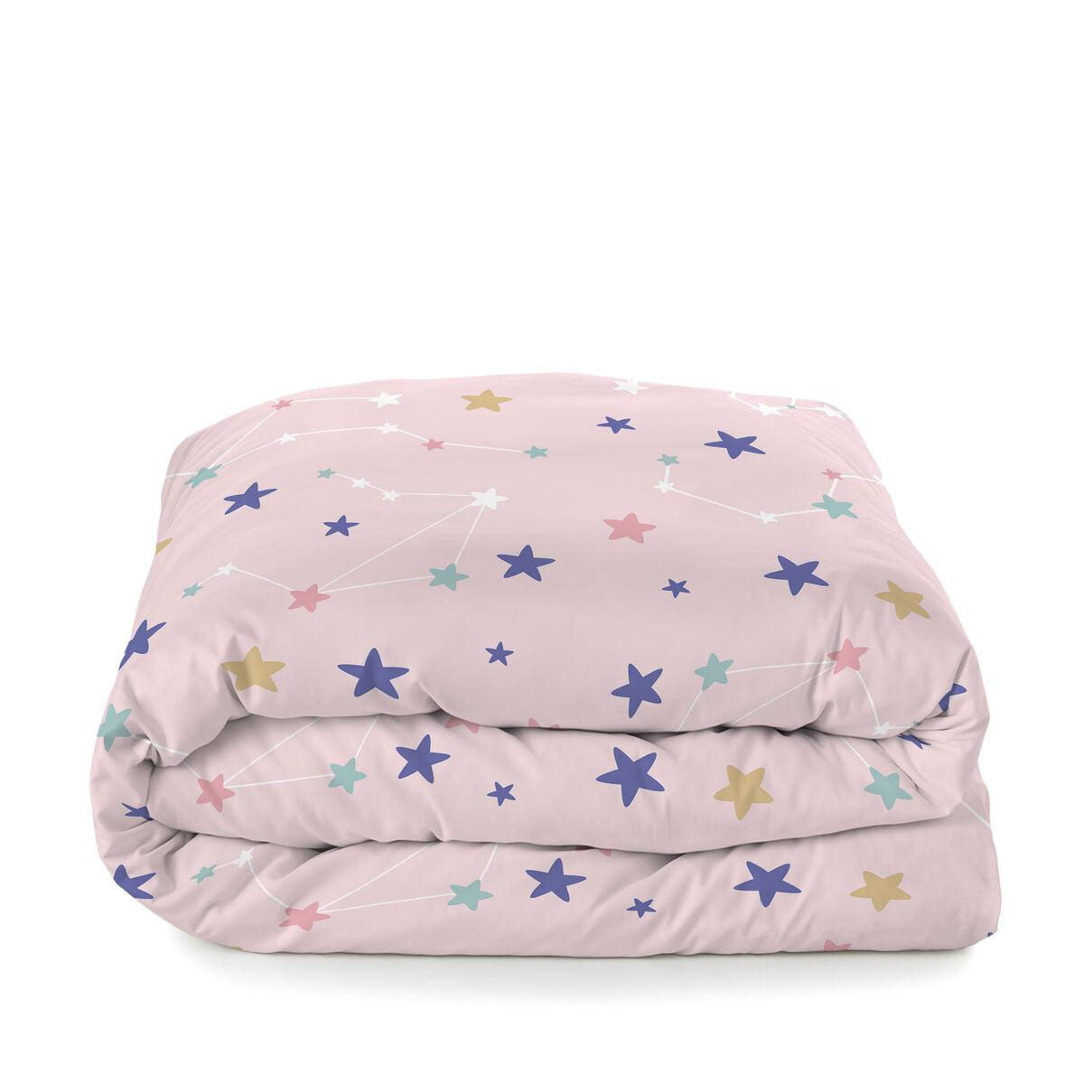 Juego de funda nórdica HappyFriday Mini Sky stars Multicolor Cama de 105 2 Piezas