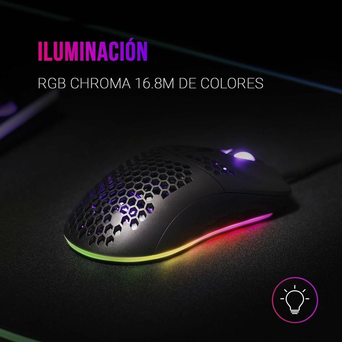 Ratón Gaming con LED Mars Gaming MMAX RGB