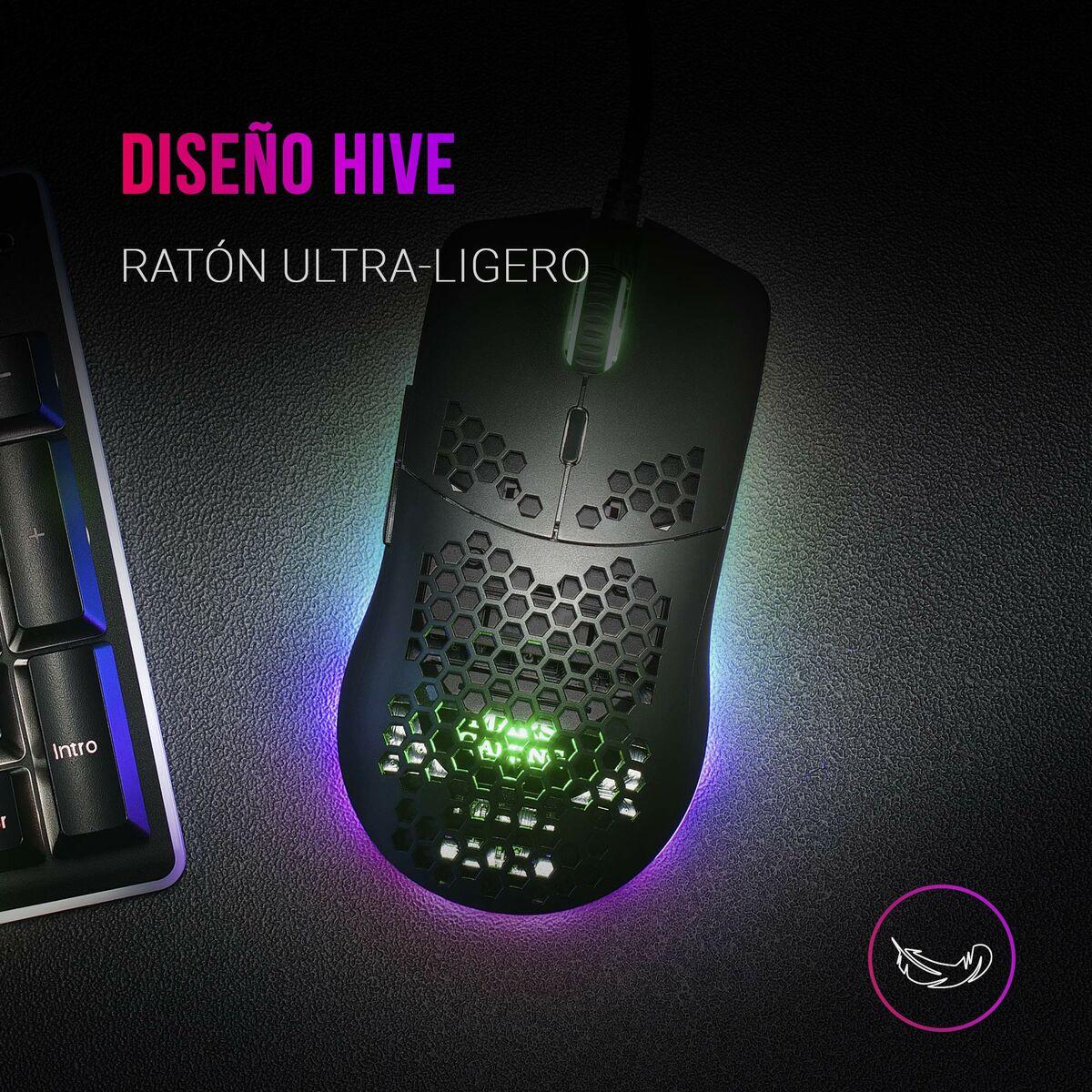 Ratón Gaming con LED Mars Gaming MMAX RGB