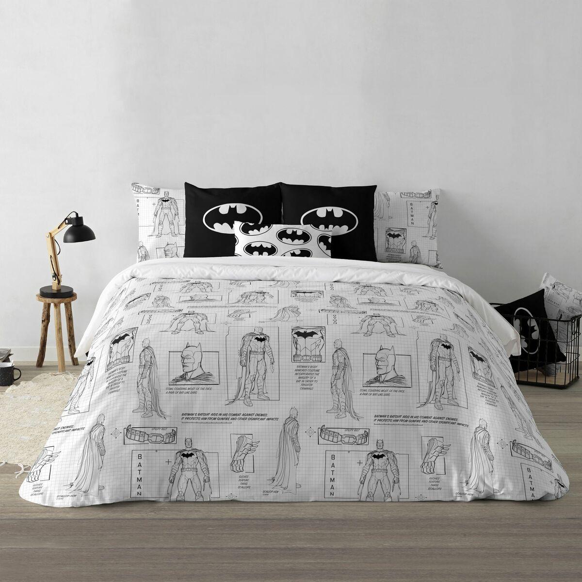 Funda Nórdica Batman Features Multicolor 175 Hilos 140 x 200 cm