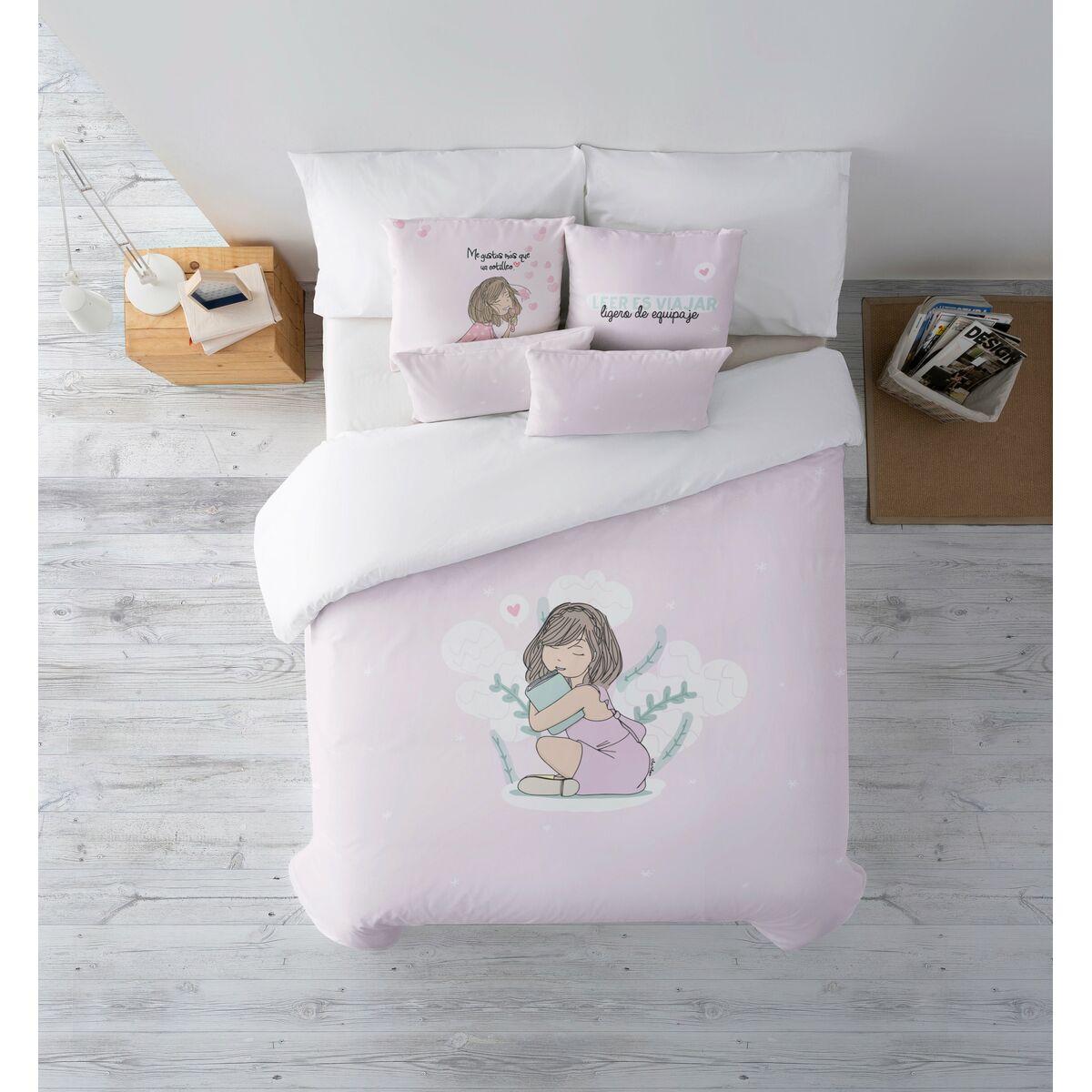 Funda Nórdica Kids&Cotton Leer Multicolor 175 Hilos 220 x 220 cm