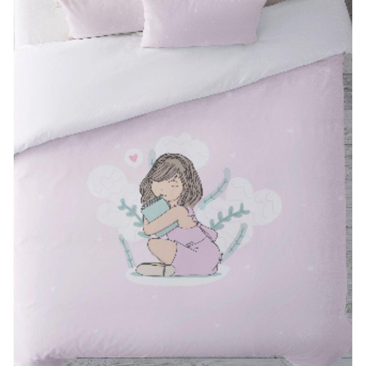 Funda Nórdica Kids&Cotton Leer Multicolor 175 Hilos 220 x 220 cm