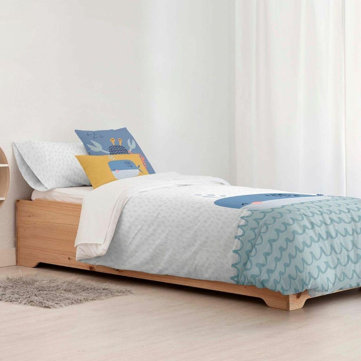 Funda Nórdica Kids&Cotton Malu Big Azul 175 Hilos 180 x 220 cm 180 x 240 cm