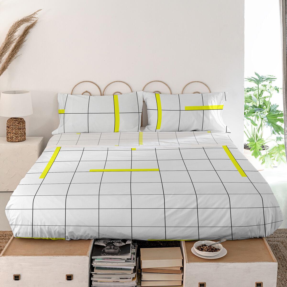 Sábana Encimera HappyFriday Blanc Firefly Multicolor 260 x 270 cm (Luciérnaga)