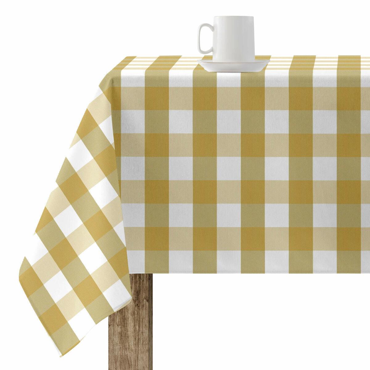 Mantel antimanchas Belum Cuadros Mostaza 250 x 150 cm
