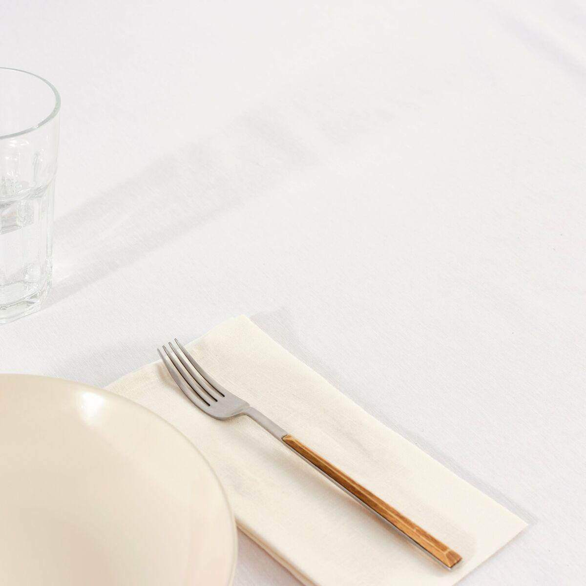 Mantel antimanchas Belum Liso Blanco 180 x 250 cm XL