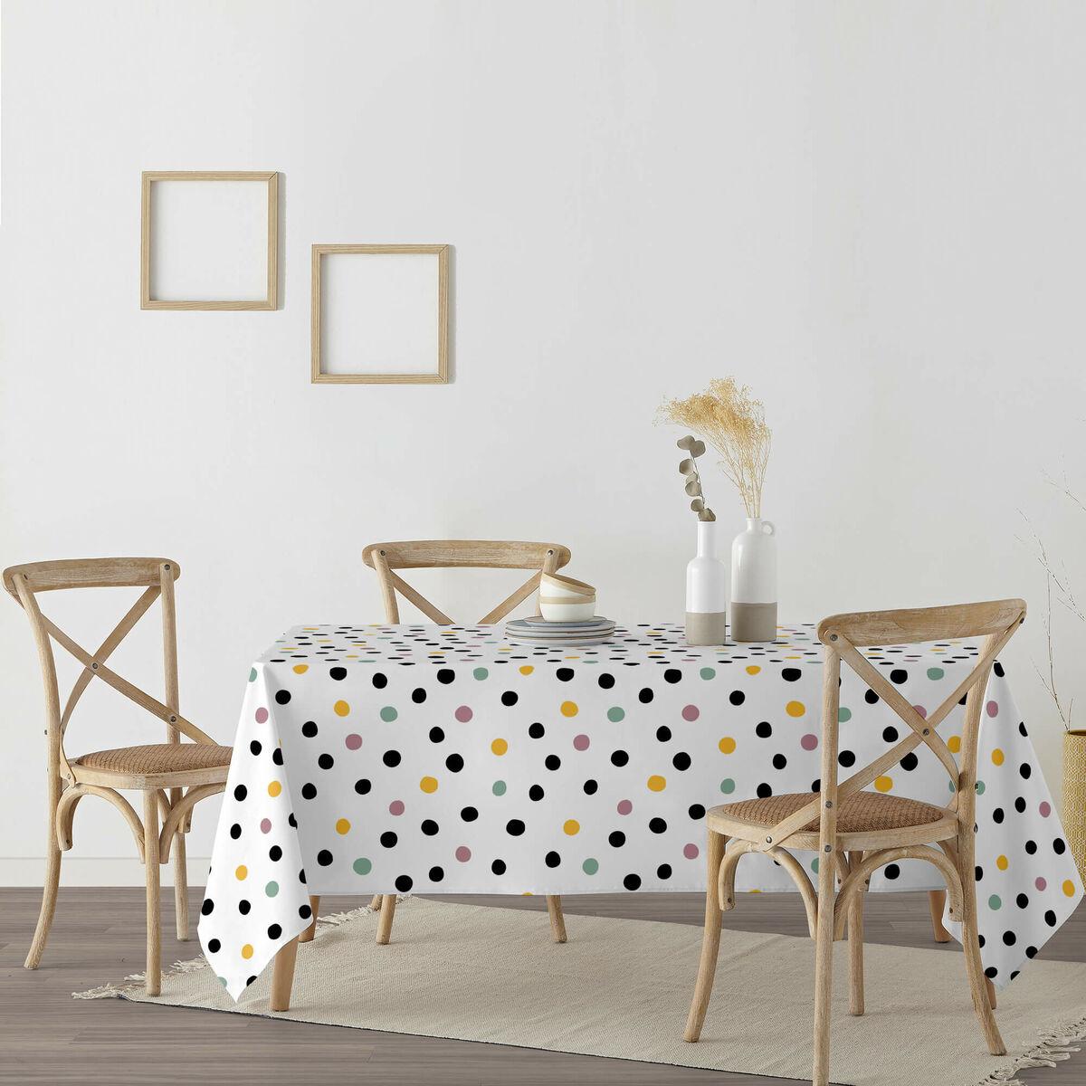 Mantel antimanchas Belum CUZCO Blanco Multicolor 180 x 300 cm Lunares XL