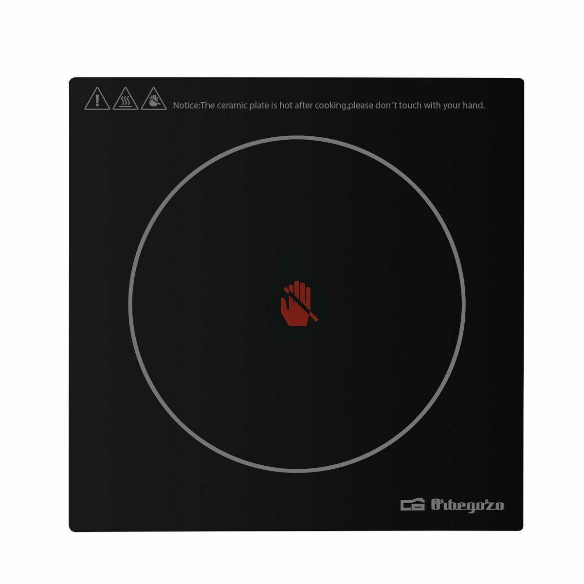 Placa Vitrocerámica Orbegozo 16798 2000 W Negro Ø 28 cm