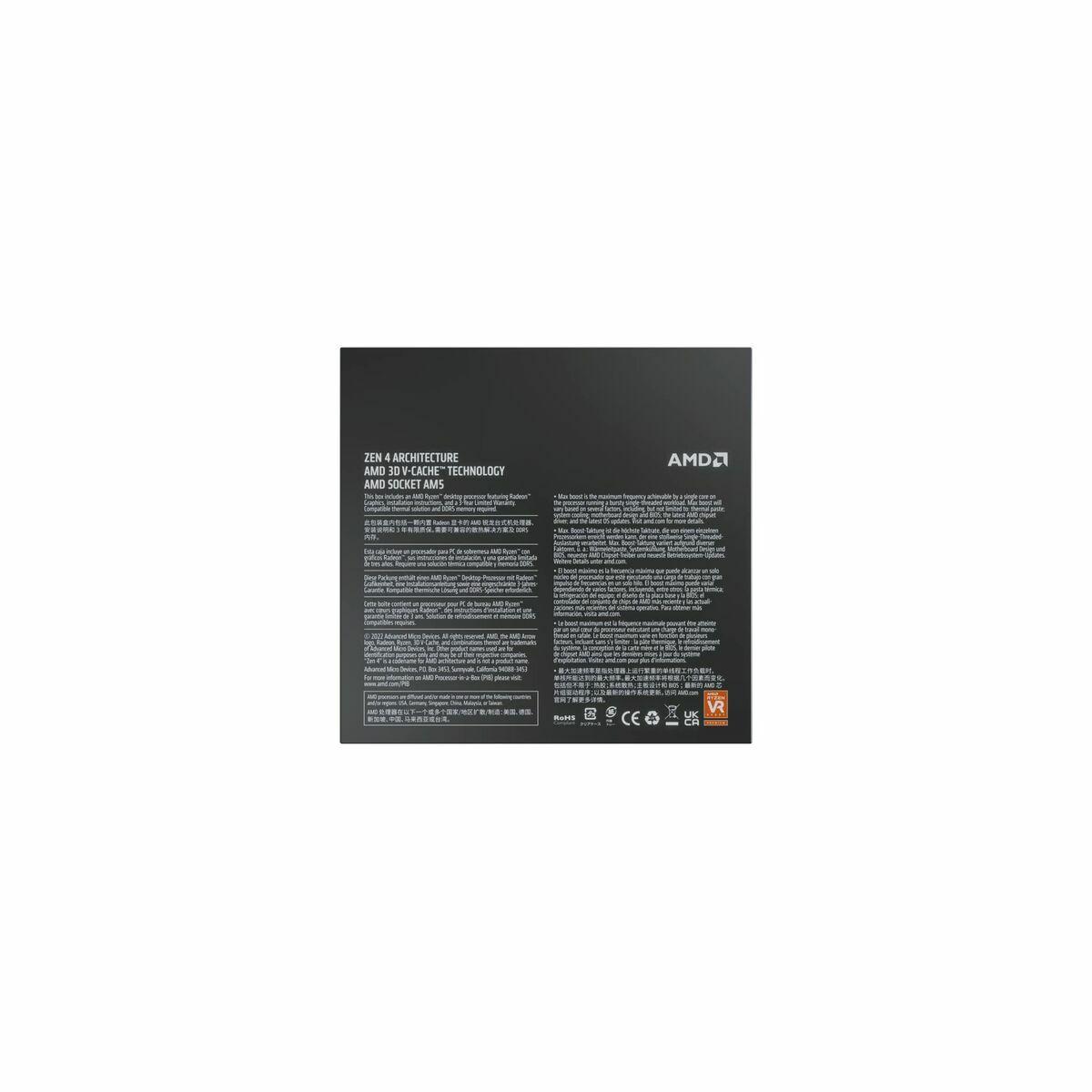 Procesador AMD 7800X3D AMD Ryzen 7 7800X3D AMD AM5