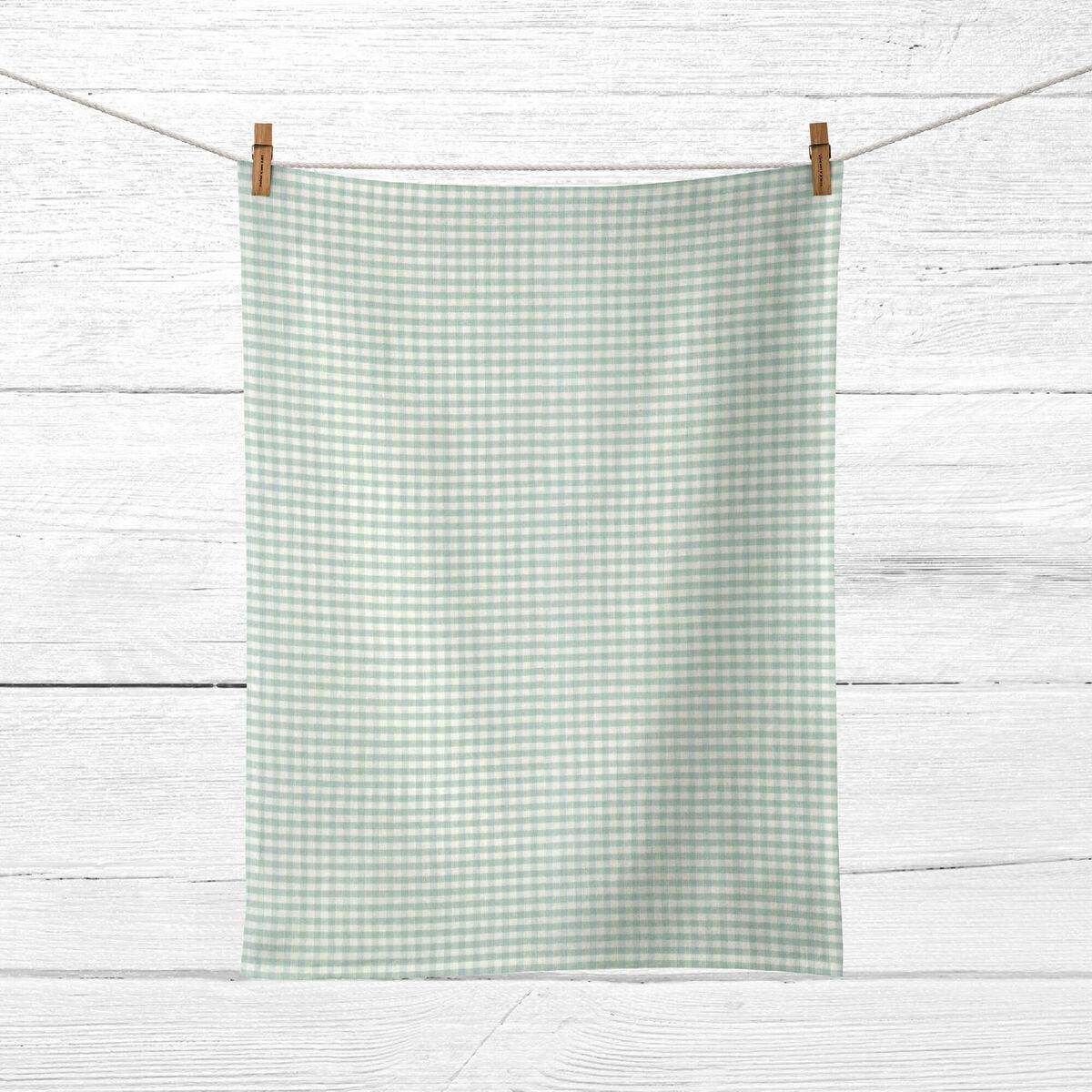 Set de Paños Belum Cuadros 50-12 Multicolor Verde Claro 45 x 70 cm Cuadros