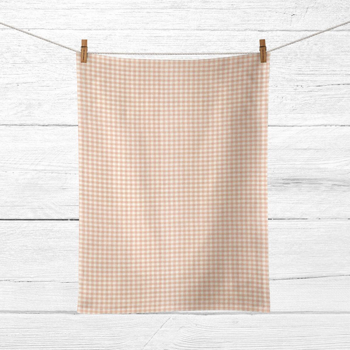 Set de Paños Belum Cuadros 50-11 Beige Multicolor 45 x 70 cm Cuadros