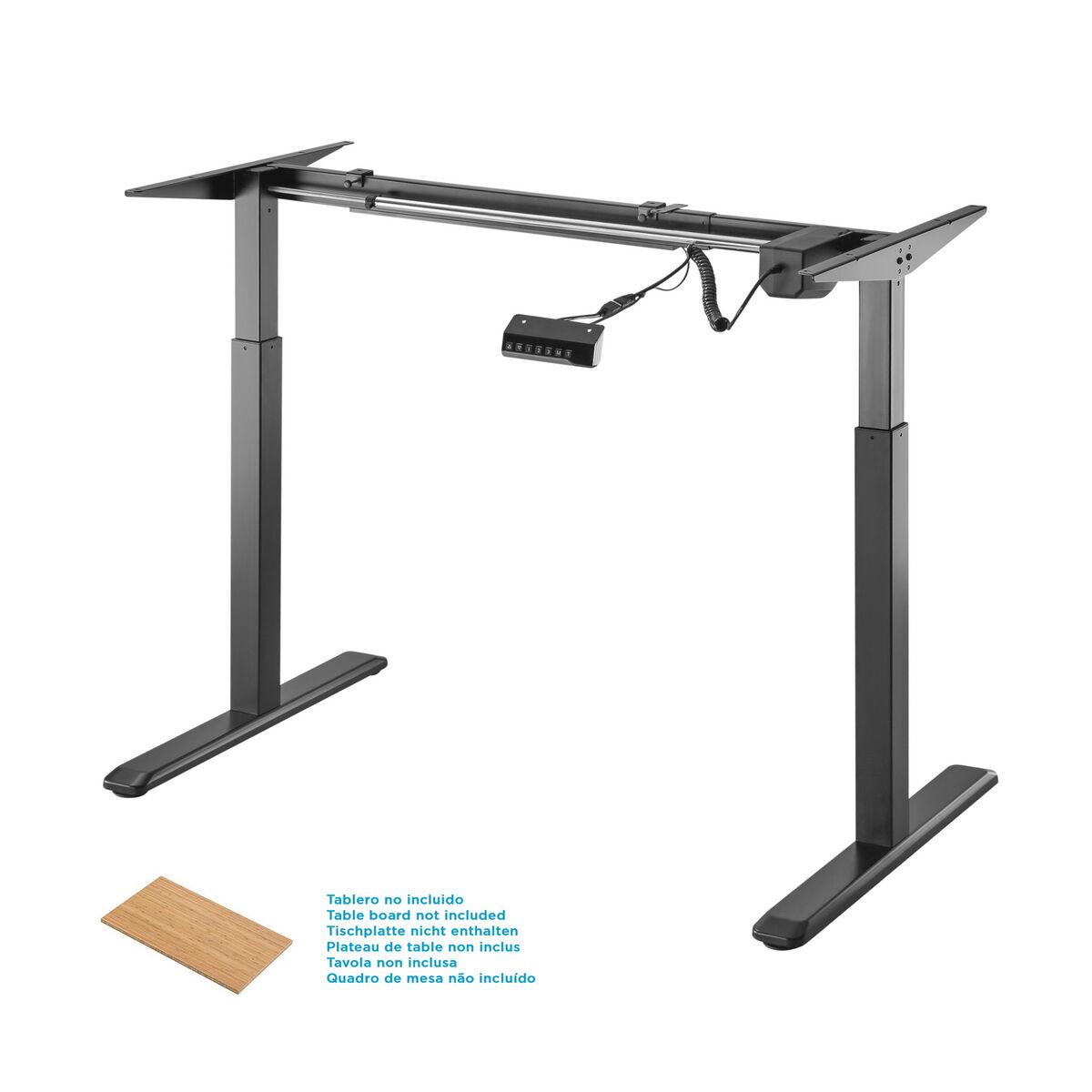 Soporte de Escritorio Motorizado Aisens DF01B-079 Negro Acero