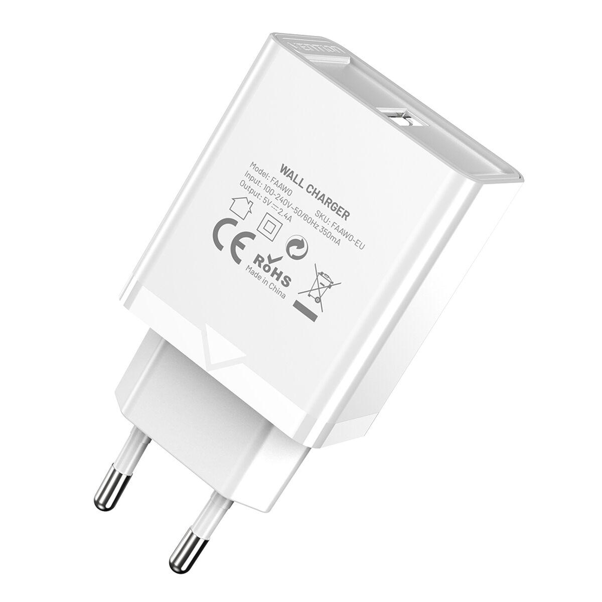 Cargador de Pared Vention FAAW0-EU Blanco 12 W