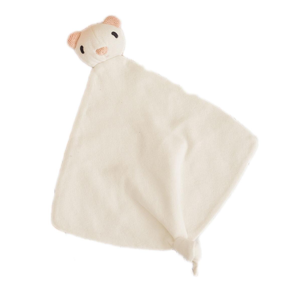 Doudou Crochetts Bebe Doudou Blanco Oso 39 x 1 x 28 cm