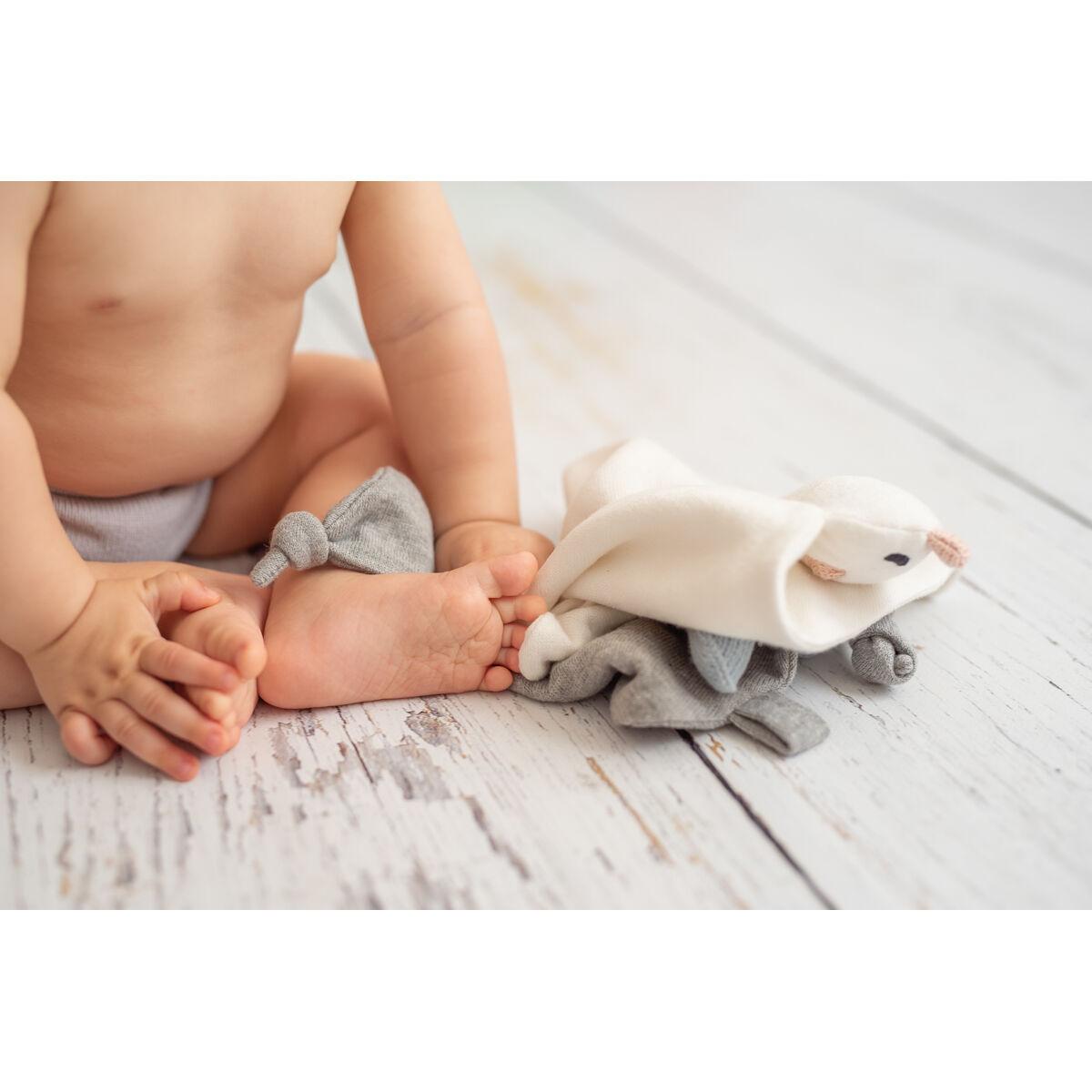 Doudou Crochetts Doudou Blanco Oso 39 x 1 x 28 cm