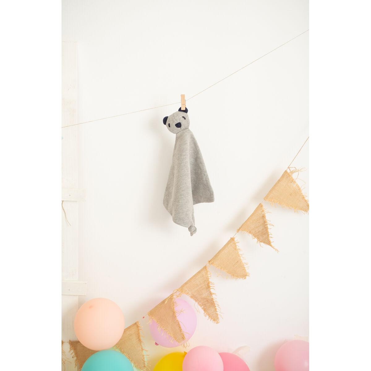 Doudou Crochetts Doudou Gris Oso 39 x 1 x 28 cm