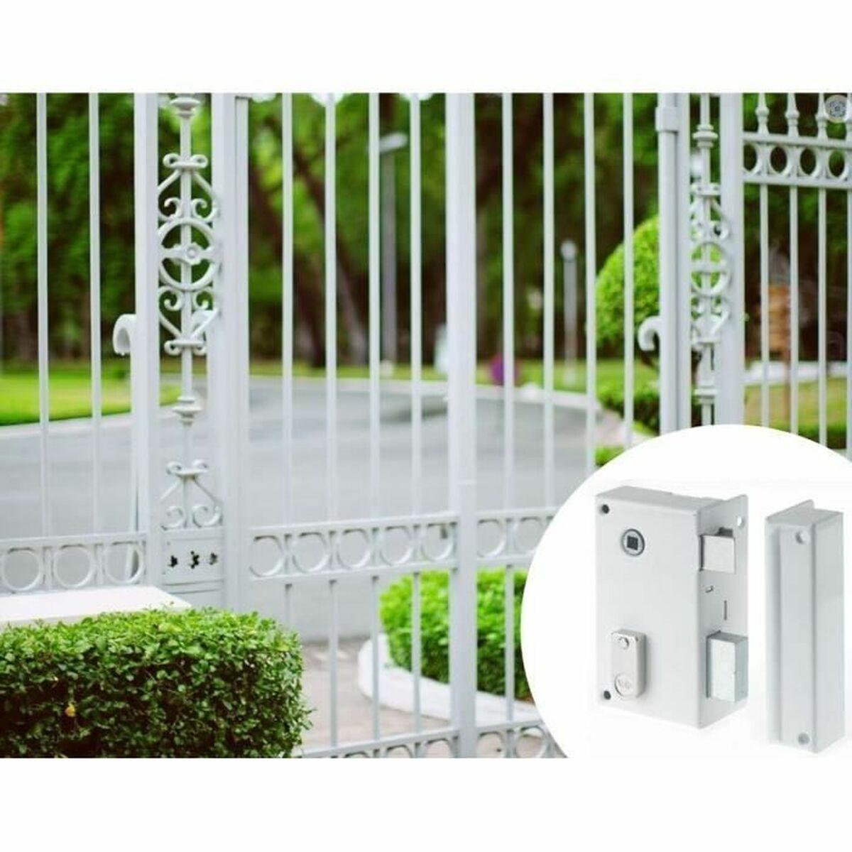 Cerradura Yale YAV37D  12,5 x 7 x 18 Blanco Acero Rectangular Puertas Vertical