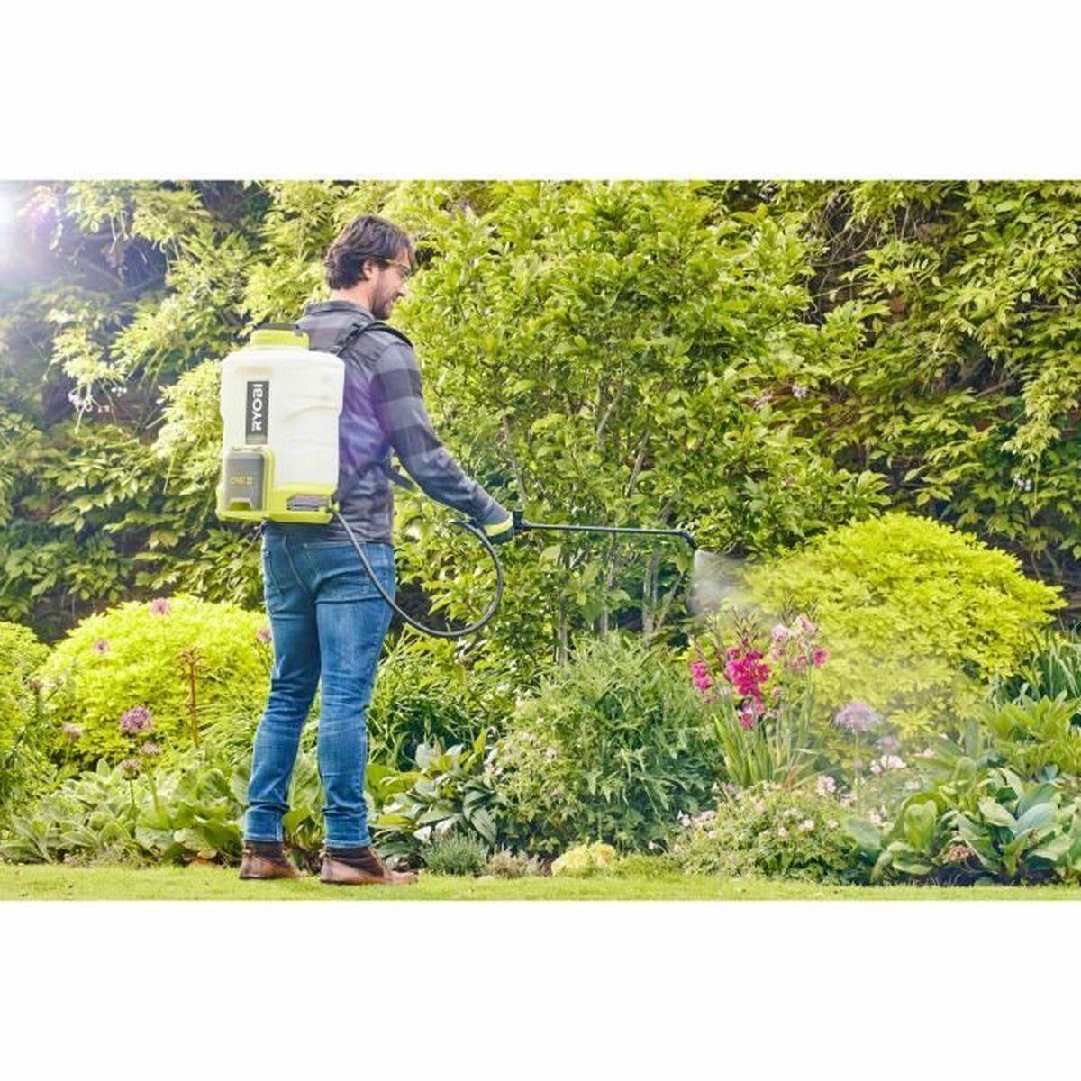 Mochila pulverizadora Ryobi 15 L Metal 18 V 14 m