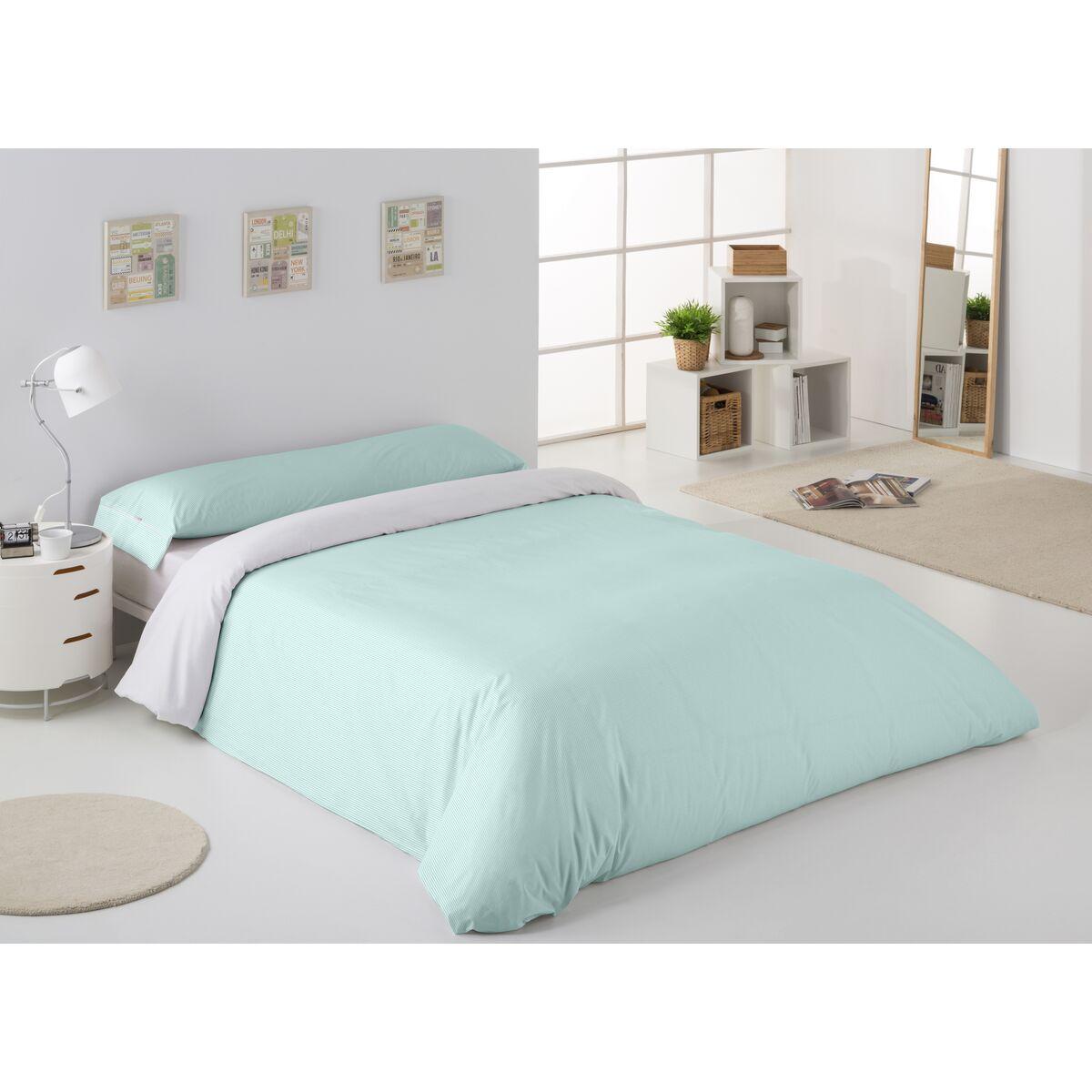Juego de funda nórdica Alexandra House Living Greta Verde Claro Cama de 135 2 Piezas