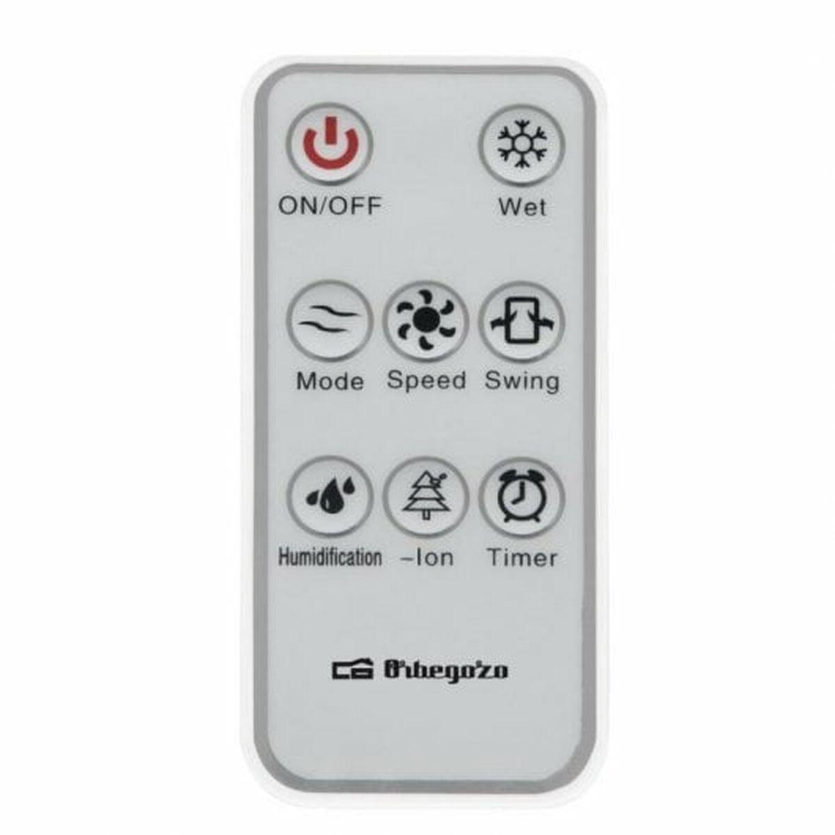 Aire Acondicionado Portátil Orbegozo AIR 52 65 W Negro/Blanco