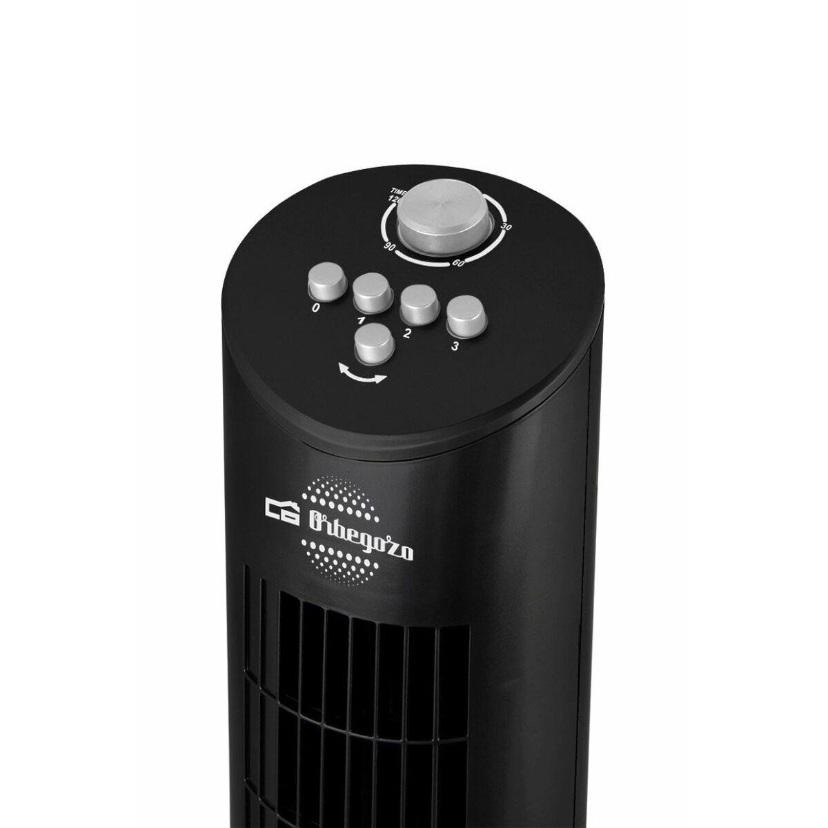 Ventilador Torre Orbegozo TW0800 60 W Negro