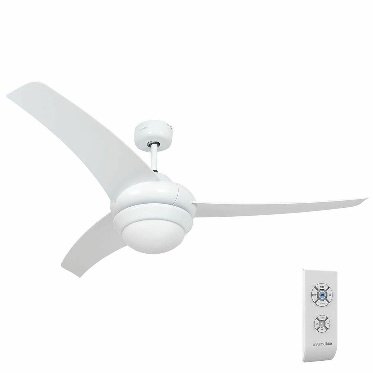 Ventilador de Techo Universal Blue UVT1301-20 70W Blanco 70 W (132 cm)