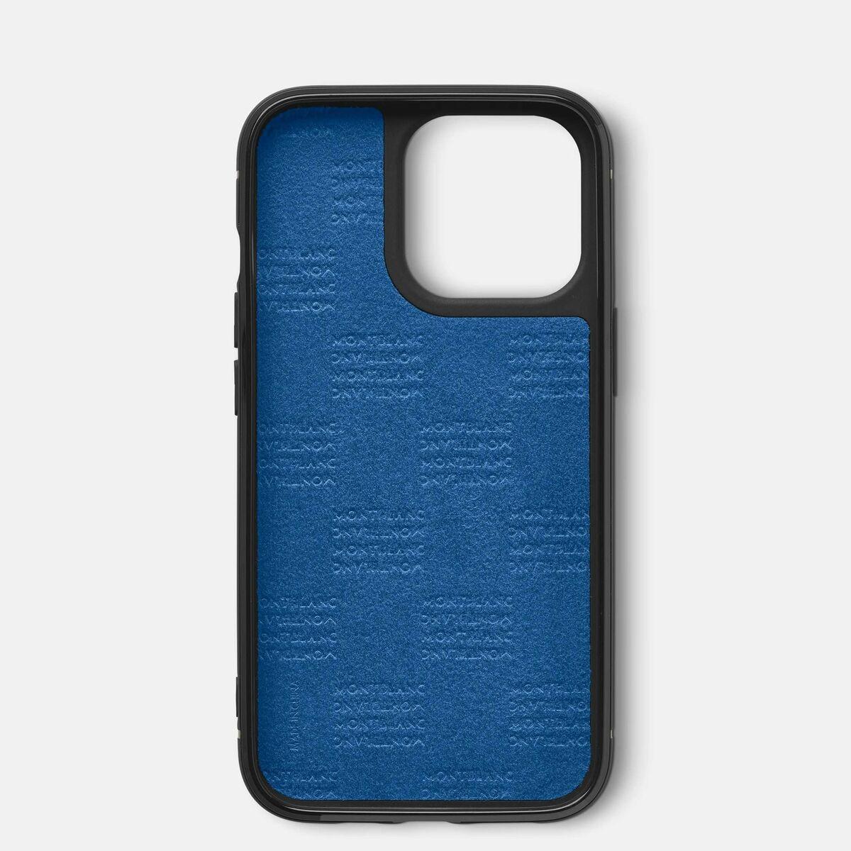 Funda para Móvil Montblanc 131196 iPhone 14 Pro Negro