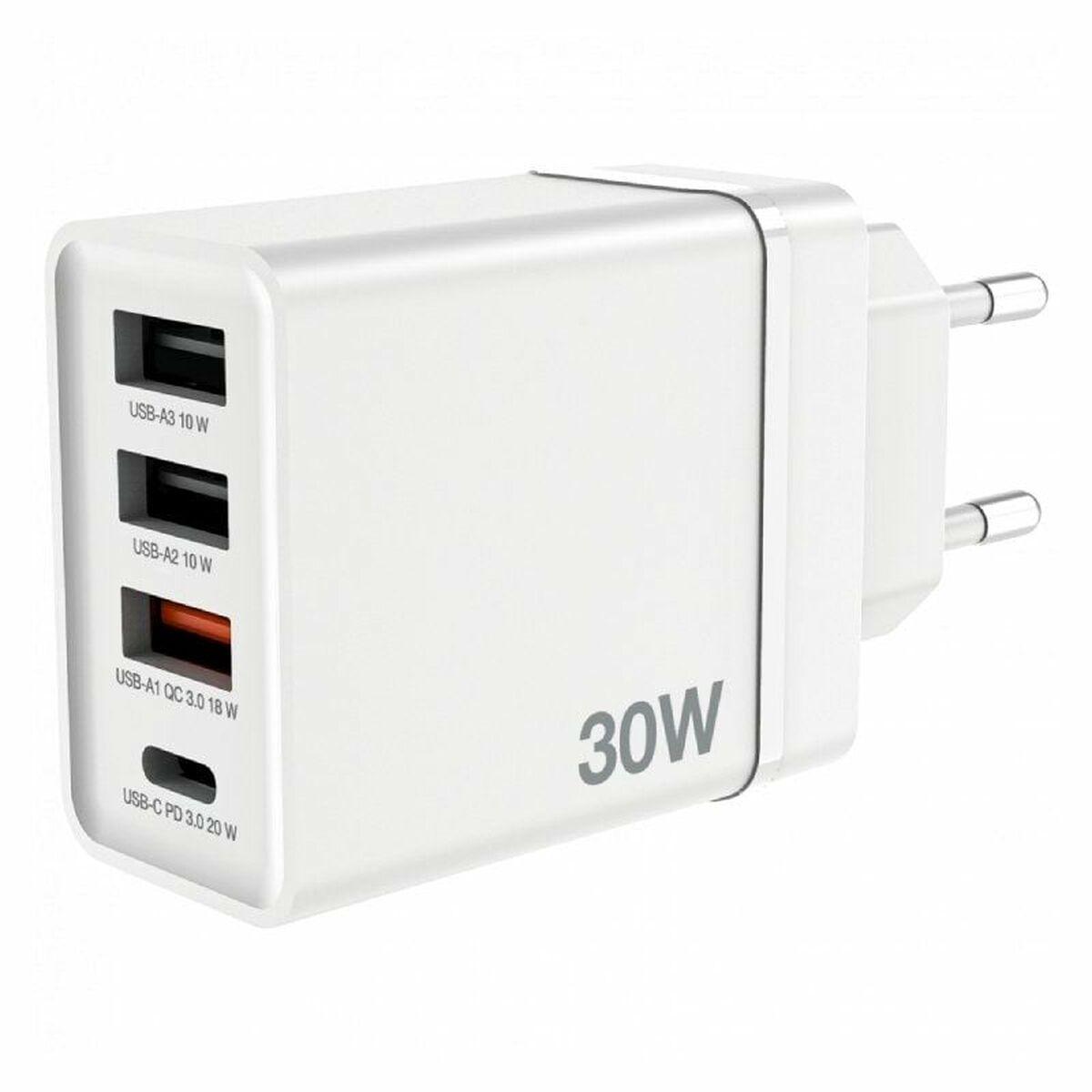 Cargador de Pared Verbatim CHR-30EU2 30 W