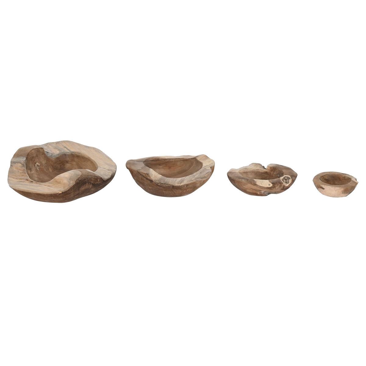 Centro de Mesa Home ESPRIT 50 x 50 x 14 cm (4 Piezas)