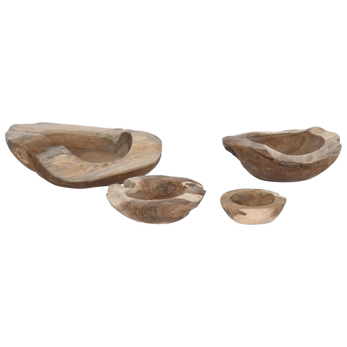 Centro de Mesa Home ESPRIT 50 x 50 x 14 cm (4 Piezas)