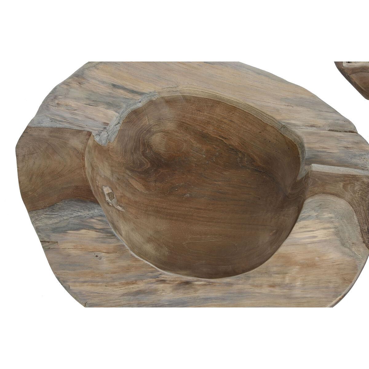 Centro de Mesa Home ESPRIT 50 x 50 x 14 cm (4 Piezas)