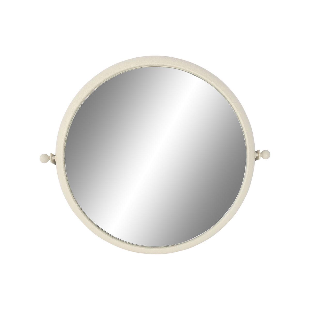 Espejo de pared Home ESPRIT Blanco Romántico 60 x 13 x 52 cm