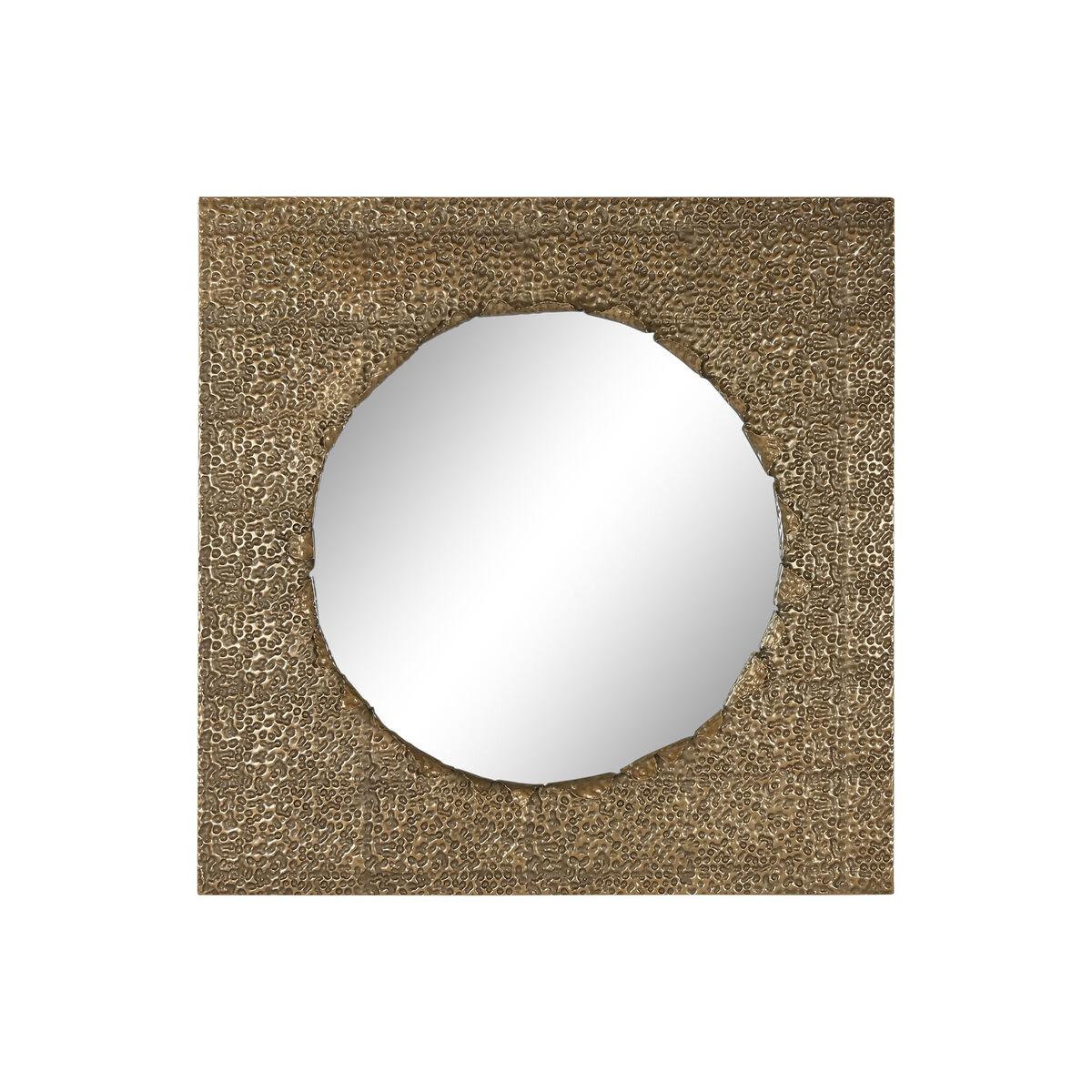 Espejo de pared Home ESPRIT Dorado 80 x 6 x 80 cm