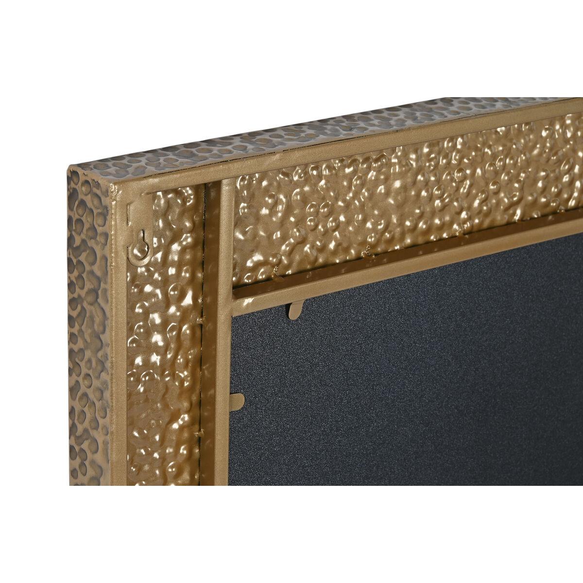 Espejo de pared Home ESPRIT Dorado 80 x 6 x 80 cm