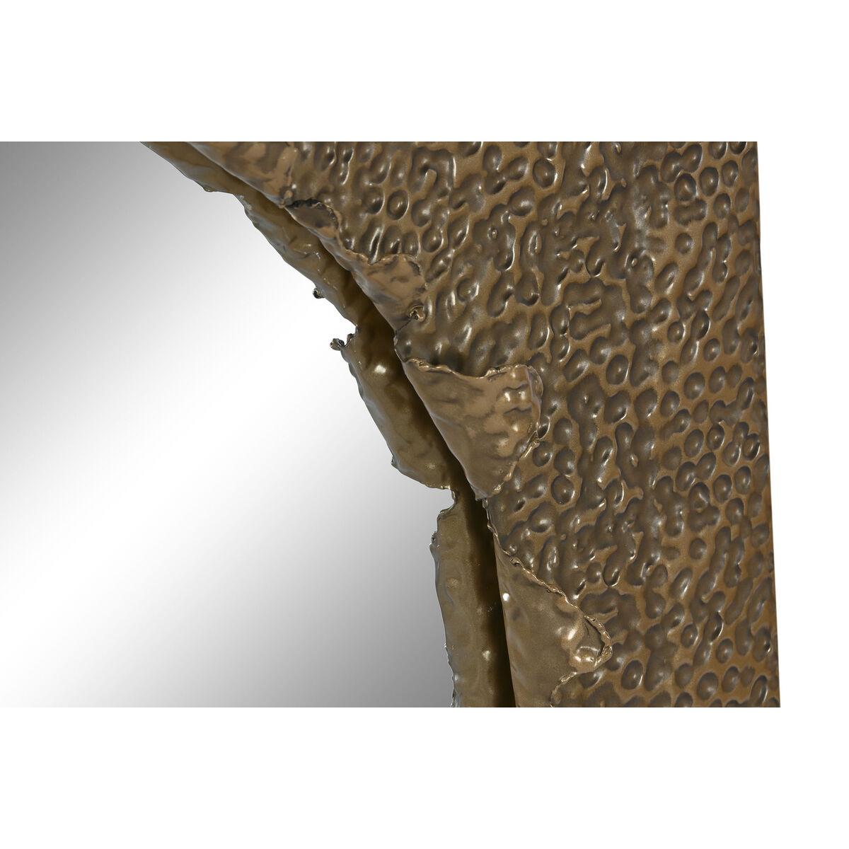 Espejo de pared Home ESPRIT Dorado 80 x 6 x 80 cm