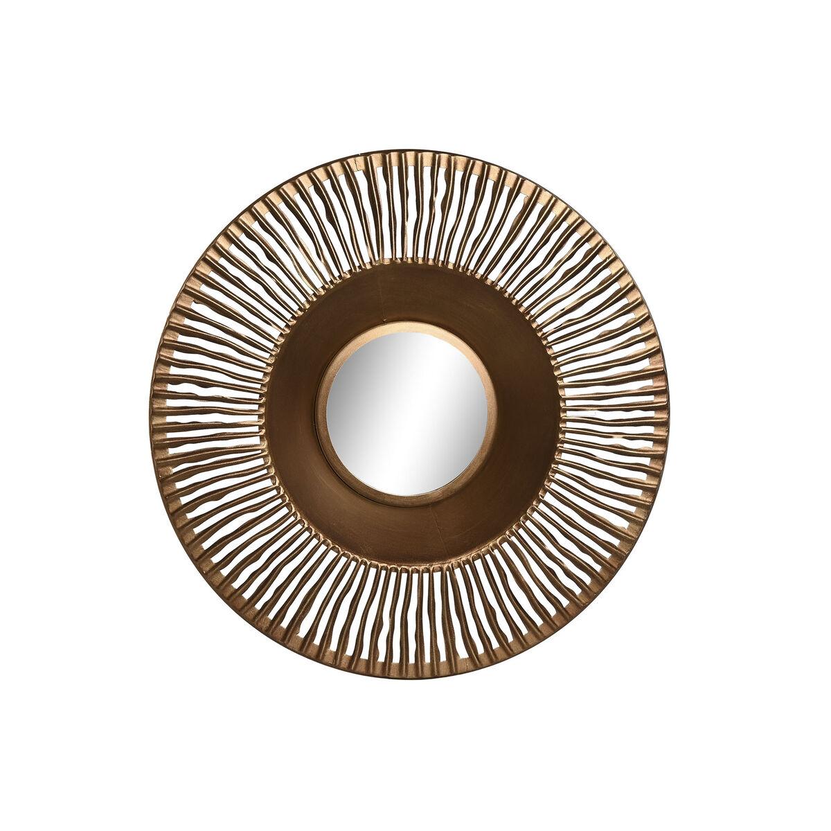 Espejo de pared Home ESPRIT Cobre 50 x 6,5 x 50 cm