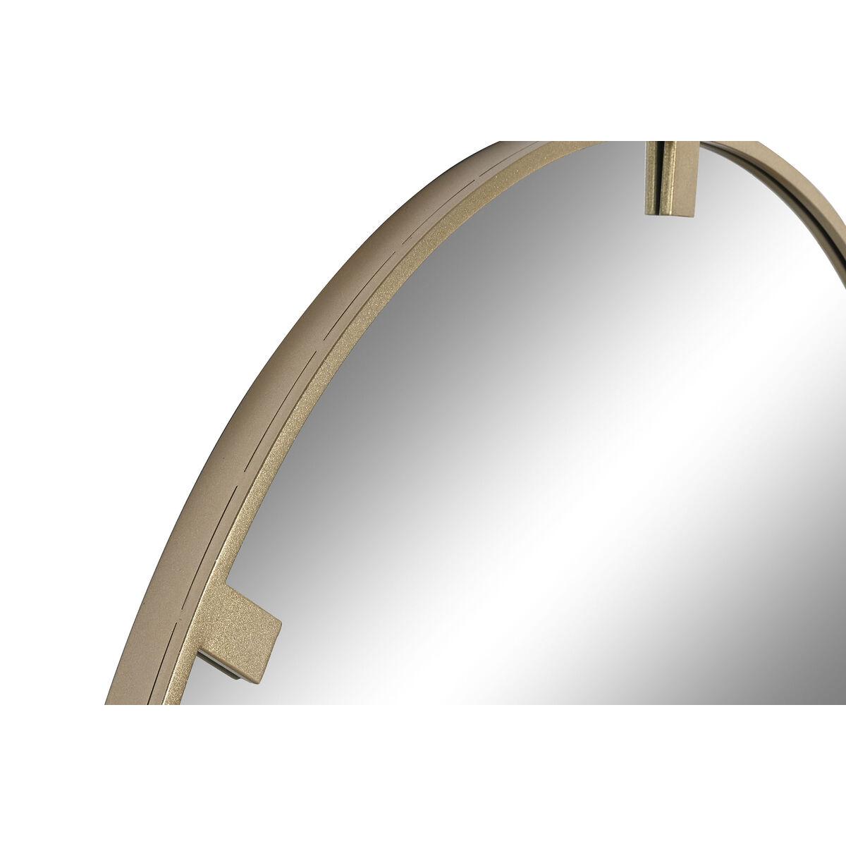 Espejo de pared Home ESPRIT Dorado 122 x 4 x 122 cm